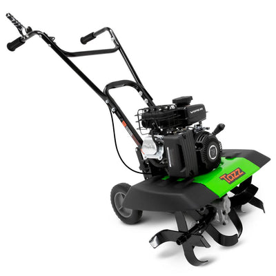 Tazz 35310 2-in-1 Front Tine Tiller/Cultivator, 79cc 4-Cycle Viper Engine, Gas Powered - Super Arbor
