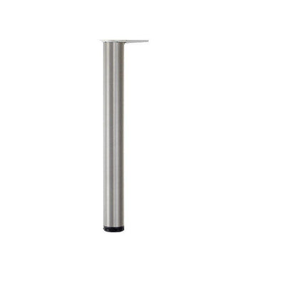 40-1/8 in. Satin Chrome Metal Round Adjustable Leg - Super Arbor