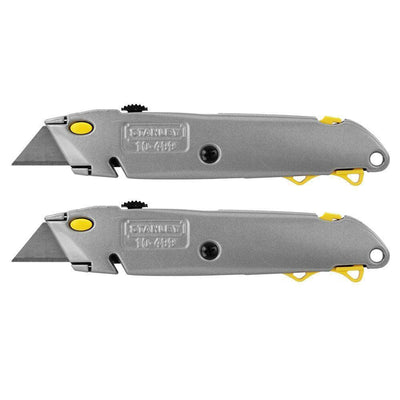 Quick Change Retractable Utility Knife (2-pack) - Super Arbor