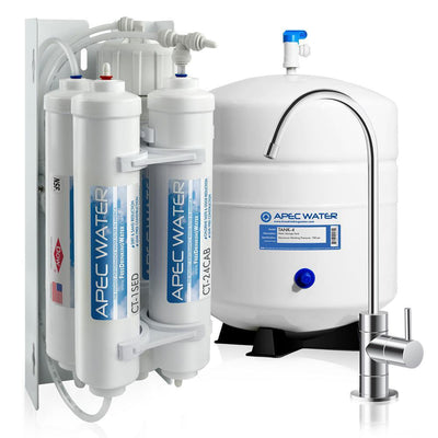 Ultimate Compact 4-Stage Under-Sink Reverse Osmosis Drinking Water Filtration System - Super Arbor