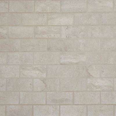 Daltile 
    Northpointe Greystone 12 in. x 12 in. x 6.35mm Ceramic Mosaic Floor and Wall Tile (0.83 sq. ft. / Piece) - Super Arbor