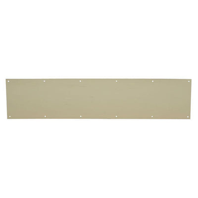 6 in. x 30 in. Bright Brass Kick Plate - Super Arbor