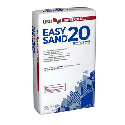 18 lb. Easy Sand 20 Lightweight Setting-Type Joint Compound - Super Arbor