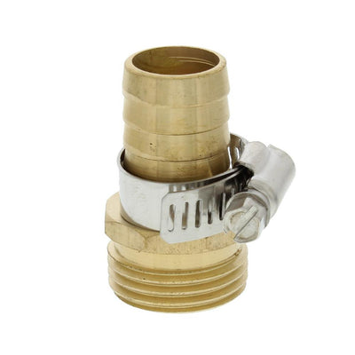 2-1/2 in. Solid Brass Male Hose Coupling - Super Arbor