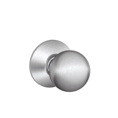 Orbit Series Satin Chrome Passage Hall/Closet Door Knob - Super Arbor