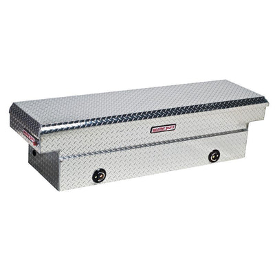 Weather Guard 72 in. Gloss Black Aluminum Full Size Crossbed Truck Tool Box - Super Arbor