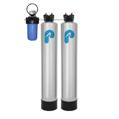 15 GPM Whole House Water Filtration and NaturSoft Water Softener Alternative System - Super Arbor