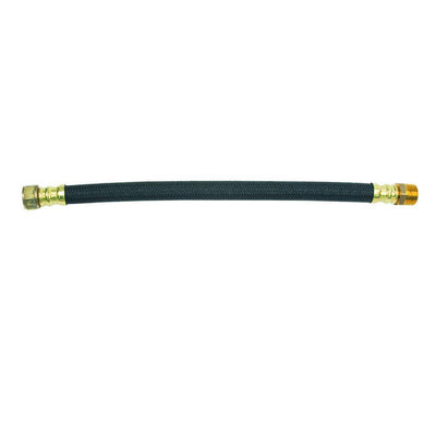 3/4 in. MIP x 3/4 in. FIP x 18 in. Polymer Braided Water Heater Connector (0.57 in. I.D.) - Super Arbor