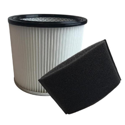 Replacement Filter Cartridge & Foam Filter, Fits Shop-Vac Wet & Dry Vacs, Compatible with Part 90304, 90585-00 & 9058562 - Super Arbor
