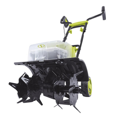 Sun Joe 14 in. 48-Volt Electric Cordless Garden Tiller/Cultivator (Tool Only)