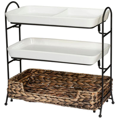 CreativeWare Entertainment Collection 'Island Breeze' 3-Tier Buffet Server - Super Arbor