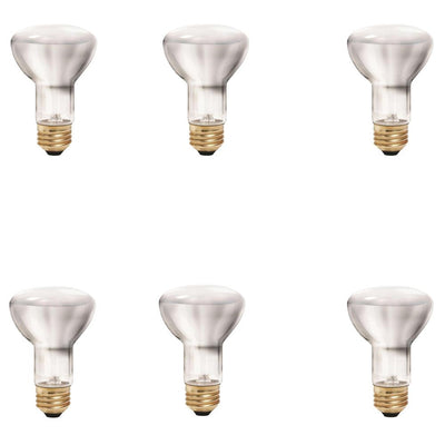 Philips 35-Watt Equivalent R20 Halogen Flood Light Bulb (6-Pack)