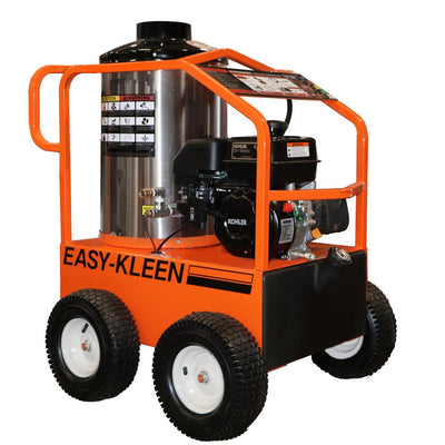 EASY-KLEEN Commercial 2700 PSI 3 GPM Gasoline Driven Hot Water Pressure Washer - Super Arbor