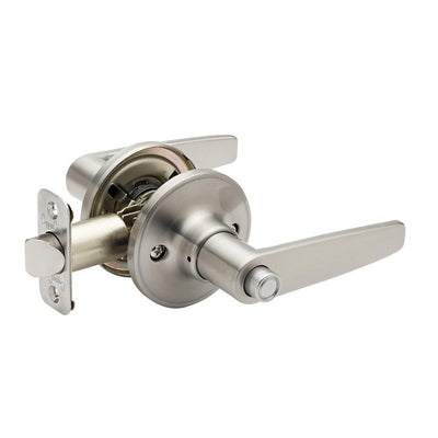 Daley Satin Stainless Privacy Bed/Bath Door Lever - Super Arbor