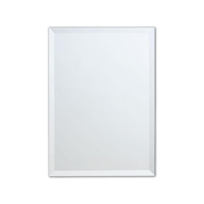 30 in. x 40 in. Frameless Beveled Edge Copper-Free Rectangle Bathroom Vanity Mirror - Super Arbor