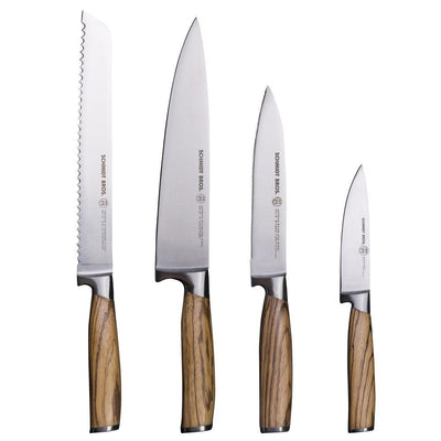 4-Piece Stainless Steel Cutlery Zebra Essential Set - Super Arbor