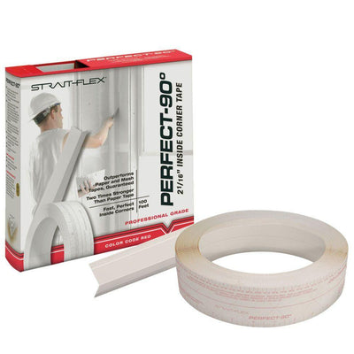 2 in. x 100 ft. Perfect 90 Drywall Joint Tape Inside Corners P-90-100 - Super Arbor