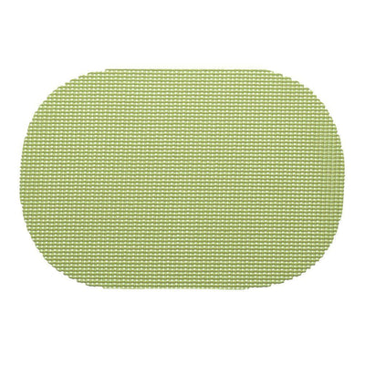 Fishnet Oval Placemat in Mist Green (Set of 12) - Super Arbor