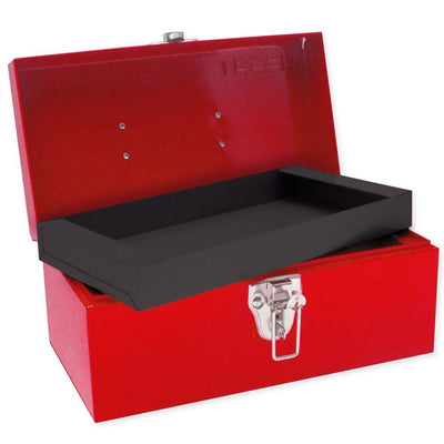 Heavy Duty Metal Tool Box - 11 in. X 6 in. X 5 in. - Super Arbor