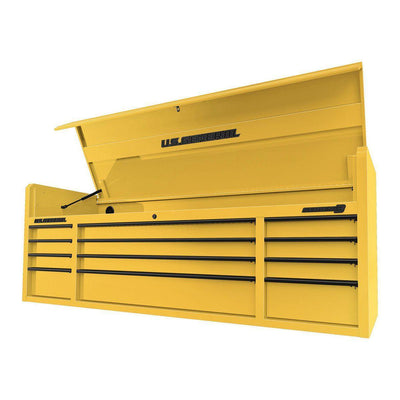 U.S. GENERAL 72 in. x 22 in. Triple Bank Top Chest, Series 3, Yellow - Super Arbor