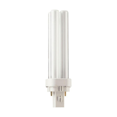Philips 28W Equivalent G24d-3 CFLni 2-Pin CFL Light Bulb Neutral (2700K)