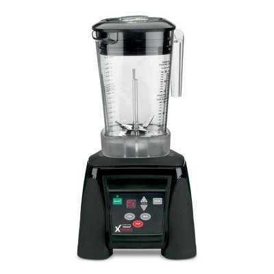Xtreme 48 oz. 2-Speed Clear Blender Black with 3.5 HP Blender, Electronic Keypad and 30-Second Timer - Super Arbor