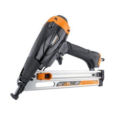 Pneumatic 15-Gauge 34-Degree Angle 2-1/2 in. Finish Nailer with Case - Super Arbor