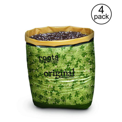 Roots Organics Hydroponic Coco Fiber Based Potting Soil, 0.75 cu. ft. (4-Pack) - Super Arbor