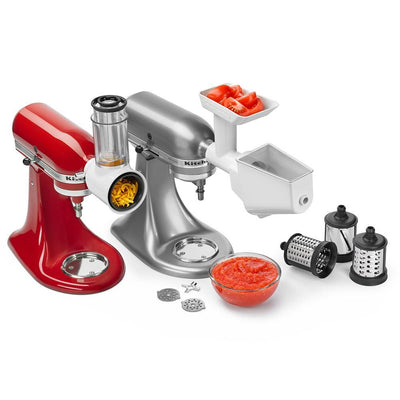 Slicer/Shredder and Grinder/Strainer Attachment Pack - Super Arbor