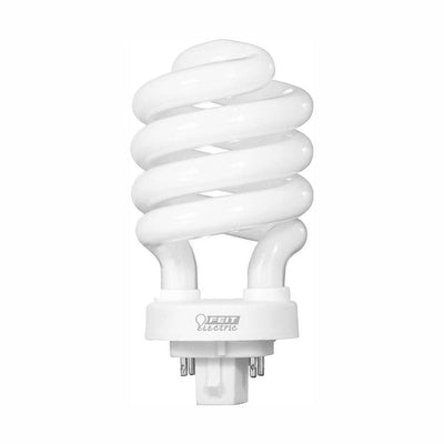 100-Watt Equivalent CFLNI Spiral 4-Pin G24Q-3 Base Soft White (2700K) Compact Flurorescent CFL Light Bulb (50-Pack) - Super Arbor