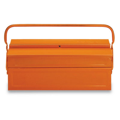 8 in. x 18 in. Cantilever Sheet Metal Tool Box in Orange - Super Arbor