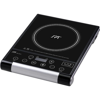 Single Burner 15 in. Black Radiant Hot Plate with Temperature Control - Super Arbor