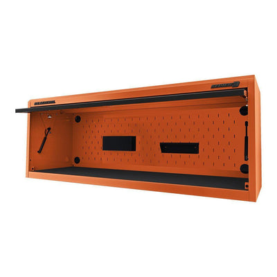 U.S. GENERAL 72 in. x 22 in. Work Center Hutch, Series 3, Orange - Super Arbor