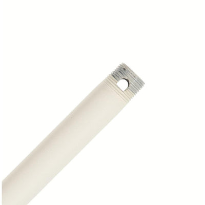 Hang-Tru Perma Lock 60 in. Architectural White Extension Downrod for 14 ft. ceilings - Super Arbor