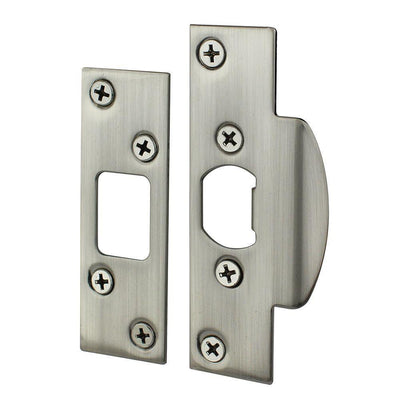 Satin Nickel Security Strike Kit - Super Arbor