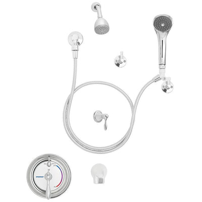 Sentinel Mark II Regency 1-Handle 1-Spray Tub and Shower Faucet with Hand Shower in Polished Chrome (Valve Included) - Super Arbor