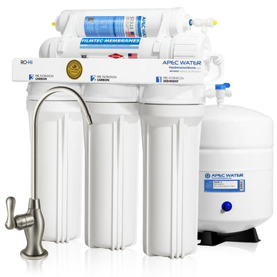 Ultimate Premium Quality Fast Flow 90 GPD Under-Sink Reverse Osmosis Drinking Water Filter System - Super Arbor