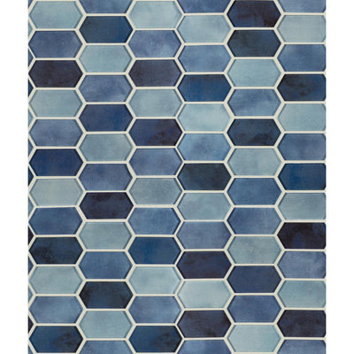 Boathouse Picket 10 in. x 12 in. x 8 mm Glass Mesh-Mounted Mosaic wall Tile ( 8.30 sq. ft. / case ) - Super Arbor