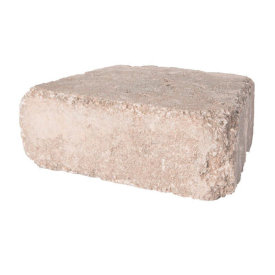 Pavestone RumbleStone Trap 3.5 in. x 10.25 in. x 7 in. Cafe Concrete Garden Wall Block (120 Pcs. / 29.9 Face ft. / Pallet) - Super Arbor