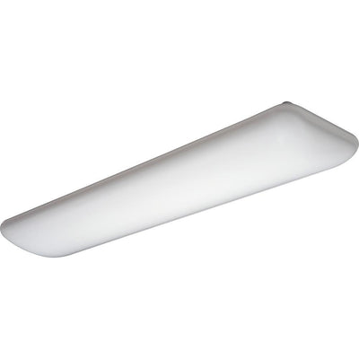 Litepuff 2-Light White Fluorescent Ceiling Light - Super Arbor