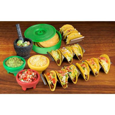 Stainless Steel and Plastic Taco Kit (9-Piece Set) - Super Arbor