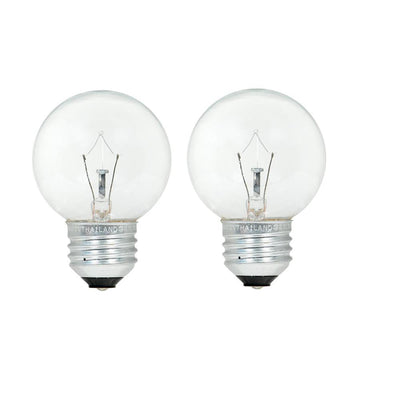 Sylvania 40-Watt Double Life G16.5 Incandescent Light Bulb (2-Pack) - Super Arbor