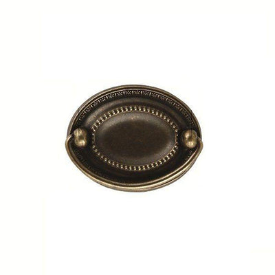 2 in. Center-to-Center Windover Antique Furniture Back and Bail Pull