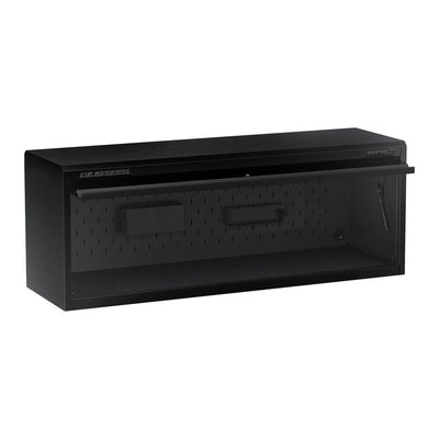 U.S. GENERAL 72 in. x 22 in. Work Center Hutch, Series 3, Black - Super Arbor