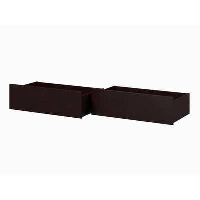 Urban Queen-King Espresso Bed Drawers - Super Arbor