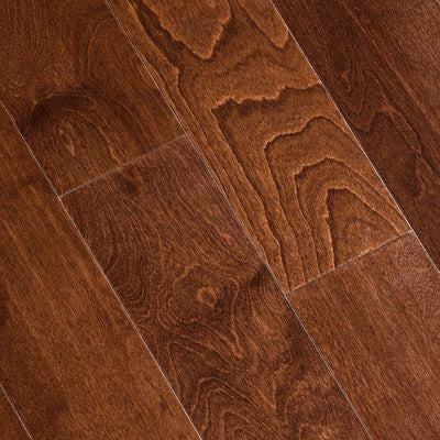 Antique Birch 3/8 in. Thick x 5 in. Wide x Varying Length Click Lock Hardwood Flooring (19.686 sq. ft. / case) - Super Arbor