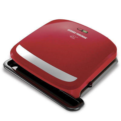 60 sq. in. Red Removable Plate Grill and Panini Press - Super Arbor