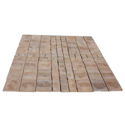 Cass Stone 100 sq. ft. Brown Concrete Paver Kit - Super Arbor