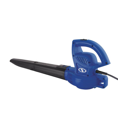 Sun Joe 155 MPH 200 CFM 6 Amp Electric Handheld Leaf Blower, Blue - Super Arbor