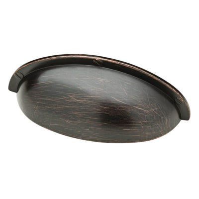 Lexington 2-1/2 in. (64mm) Center-to-Center Venetian Bronze Cup Drawer Pull - Super Arbor